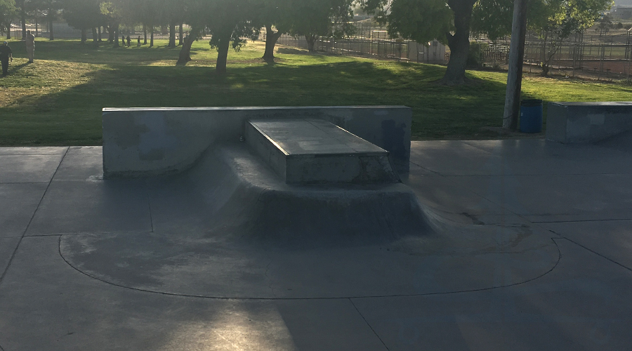 unique obstacle at kingman skatepark