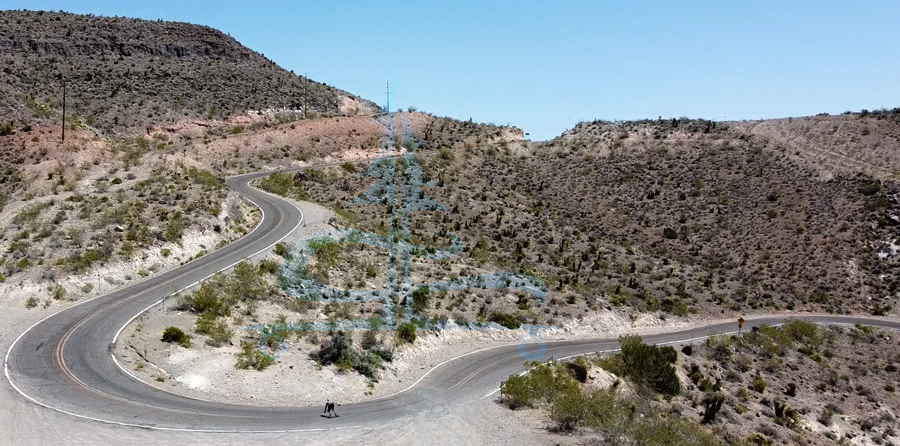 curves near sitgreaves pass on route 66