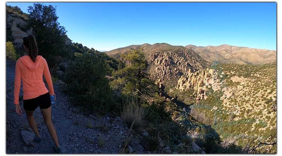 hiking in chiricahua national monument