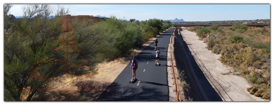 longboarding canada del oro trail