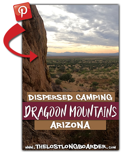 save this boondocking in the dragoon mountains article to pinterest