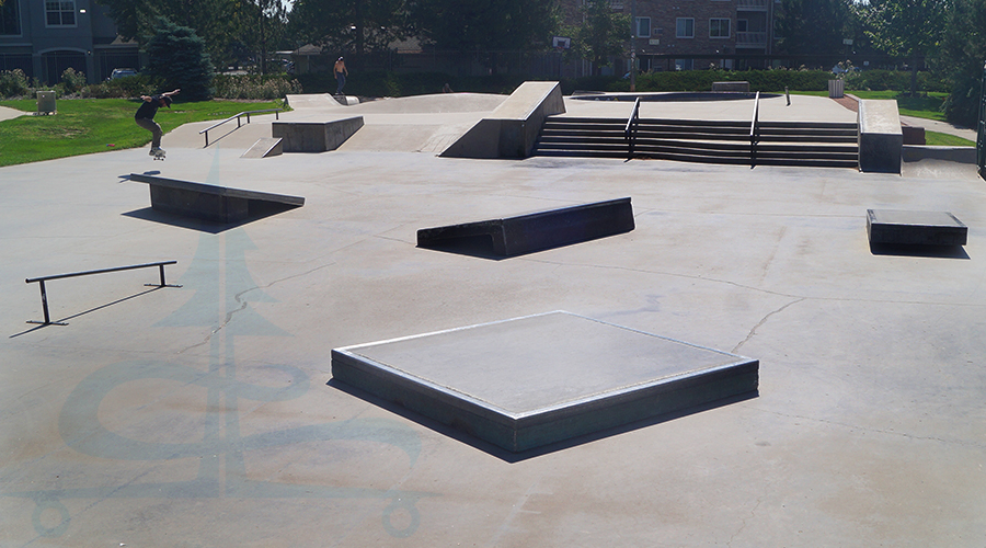 broomfield skatepark street section