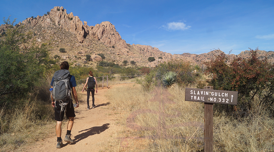 slavins gulch hike trailhead