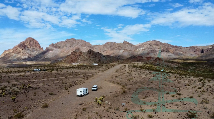 vast desert dispersed camping in arizona