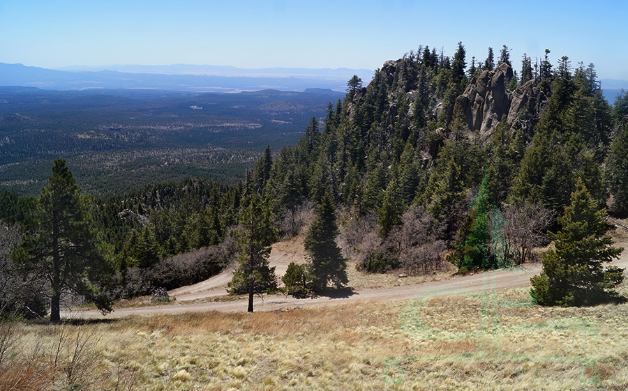 beautiful view from bill williams mountain hike