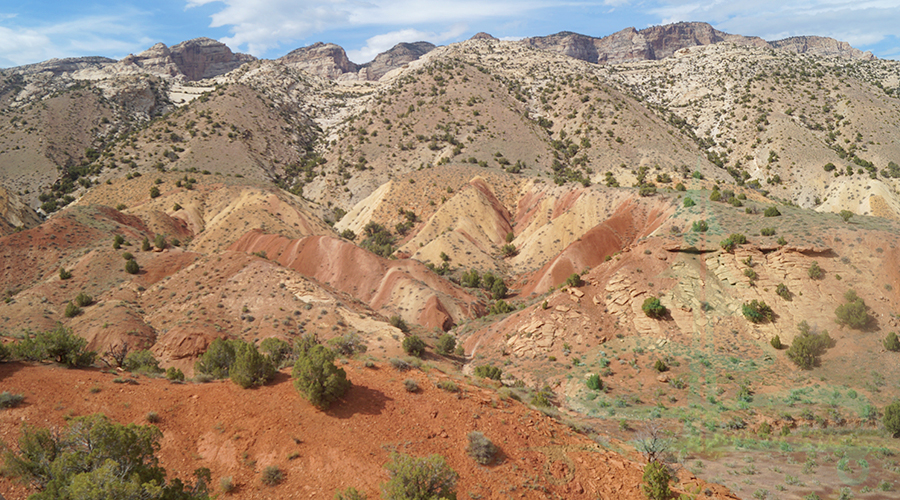 beautiful landscape from desert voices trail