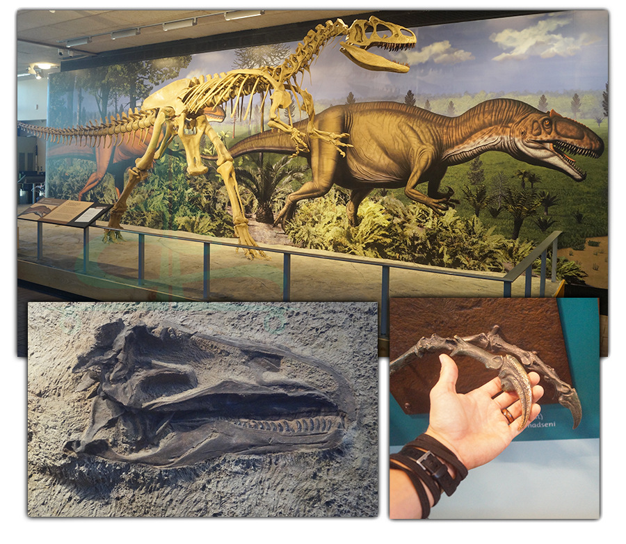 dinosaur exhibits at quarry exhibit hall 
