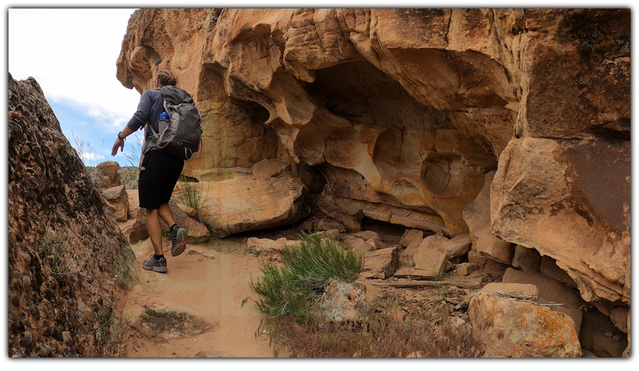 cool rock formation on rabbits ear trail