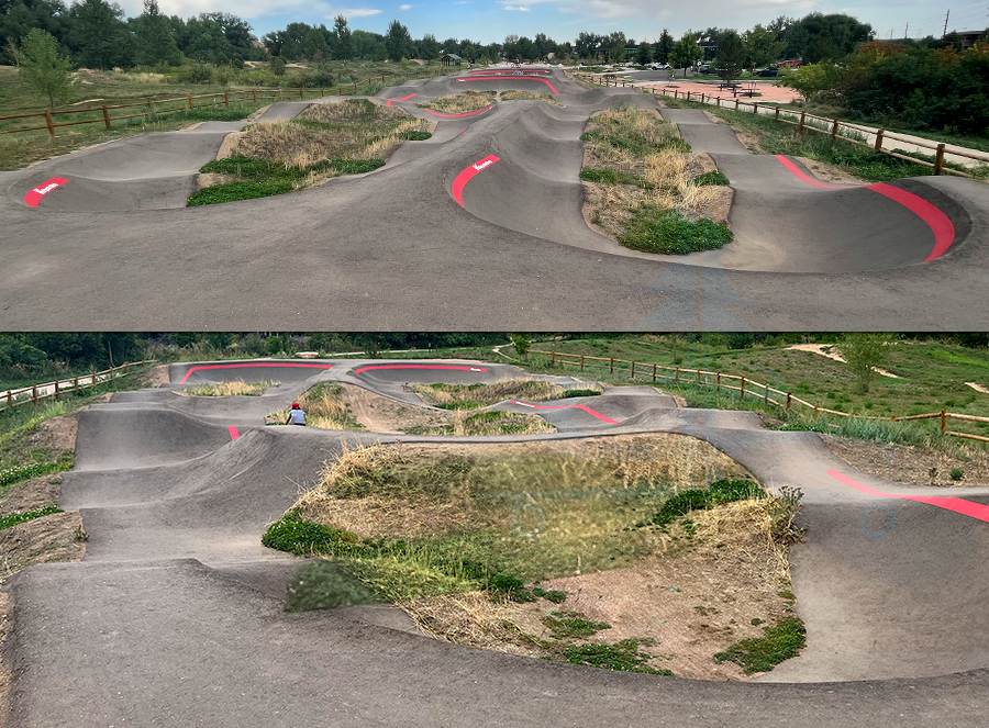 valmont pump track loops near boulder