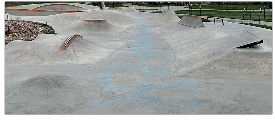 valmont skatepark built by evergreen skateparks