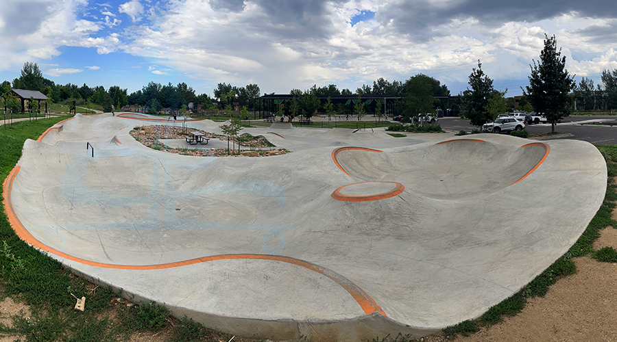 smooth transitions at valmont skatepark