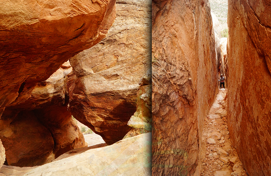 cool rock formations near devil's kitchen 