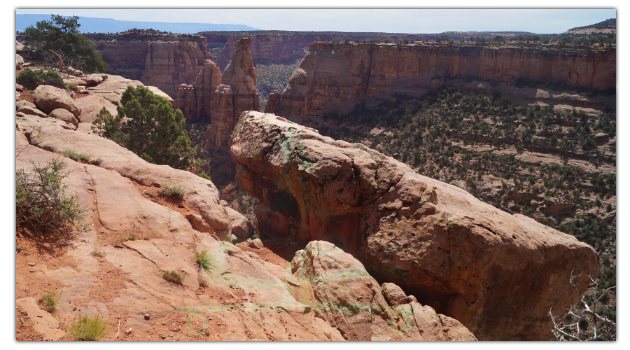 dramatic canyon scenery