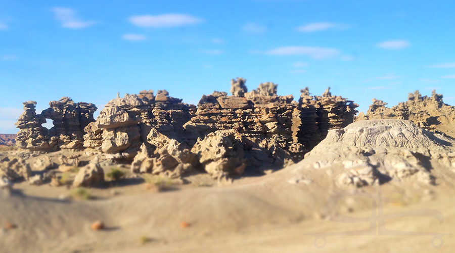unique sandstone formations at fantasy canyon 