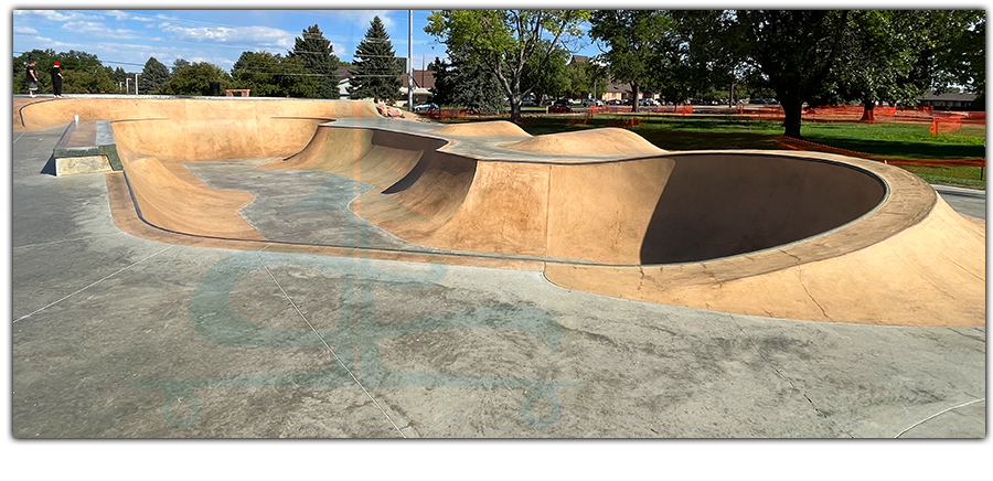 large bowl at greeley skatepark