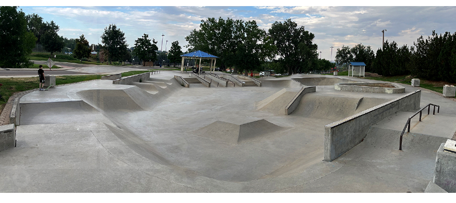 layout at federal heights skatepark
