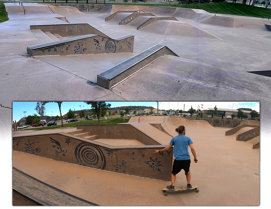 metzler ranch skatepark in castle rock