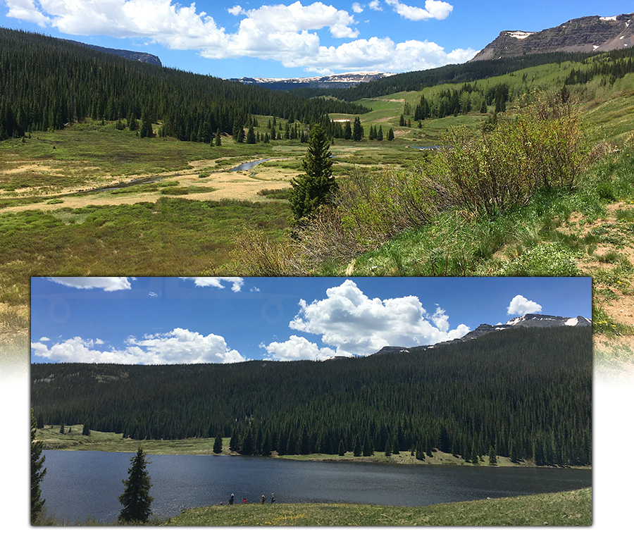 bear lake on bear lake road in colorado