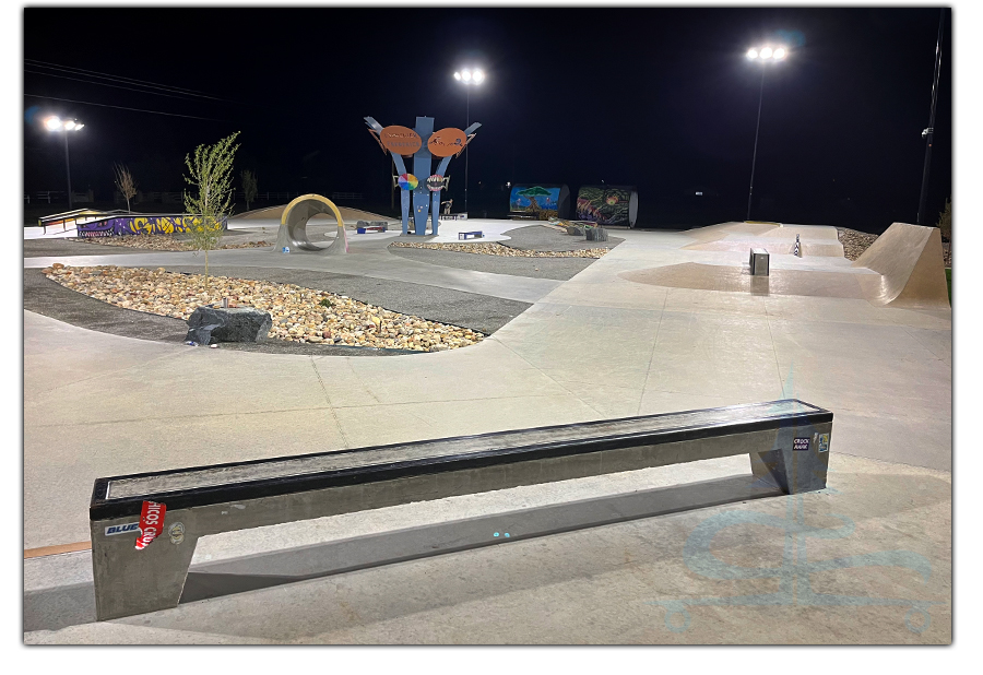 street section of frederick skatepark in colorado