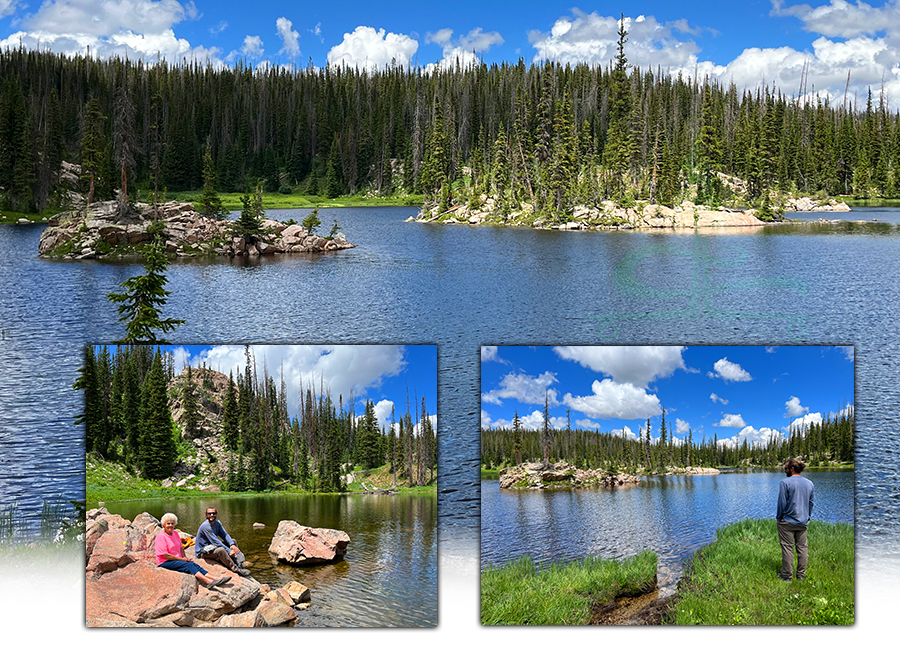 Jonah Lake in Mt Zirkel Wilderness