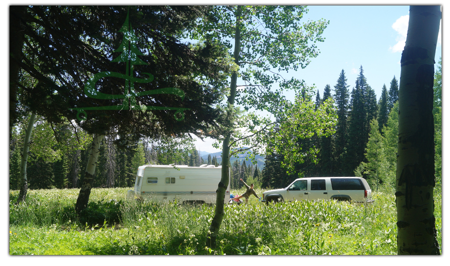 camping on rabbit ears pass near steamboat springs
