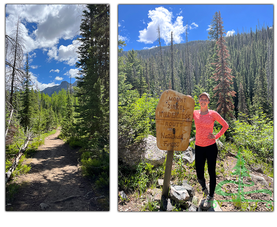 mount zirkel wilderness boundary