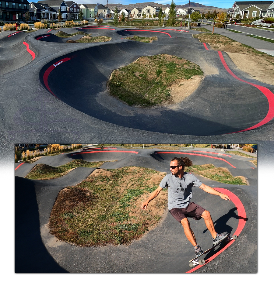 the spoke pump track in south jordan