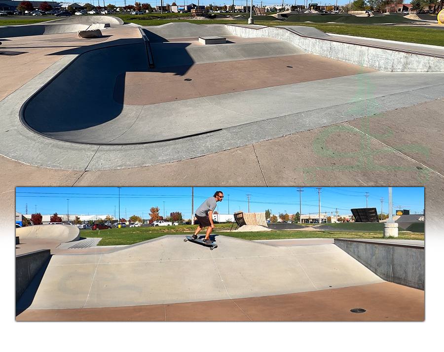 mellow features at the skatepark in west valley