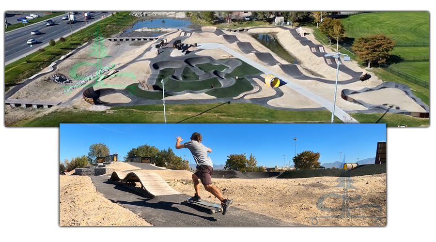 west valley pump tracks at centennial bike park