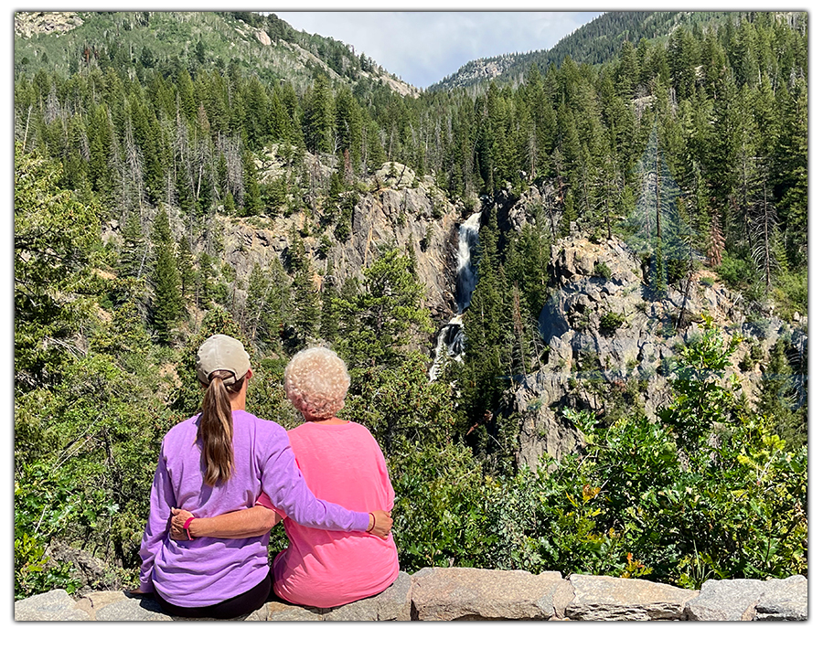 fish creek falls near steamboat springs