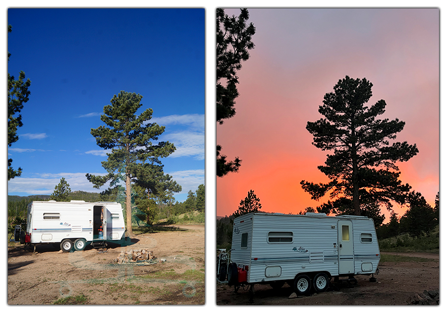 dispersed camping on deadmans road