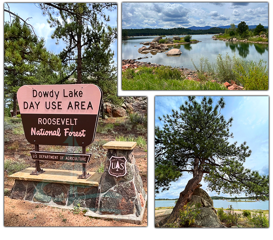 dowdy lake in roosevelt national forest