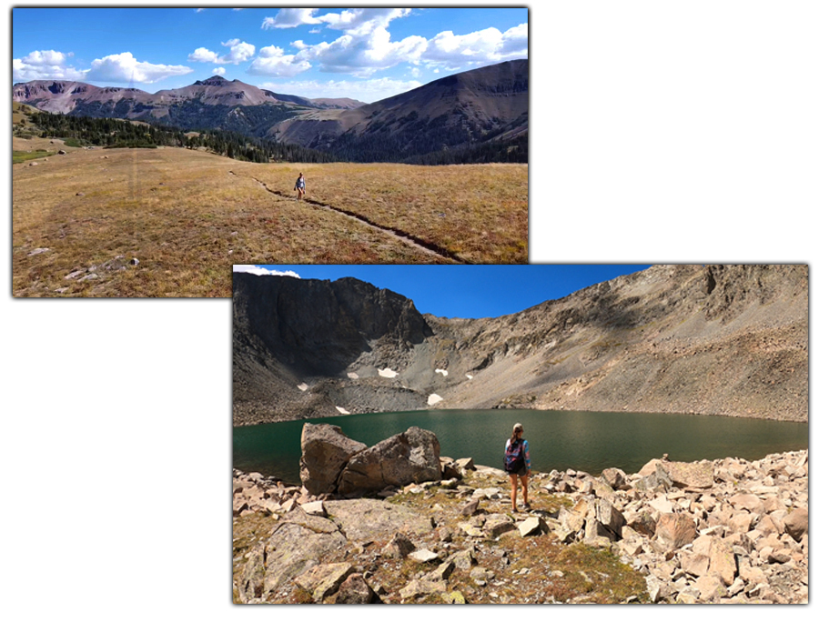 hiking american lakes trail