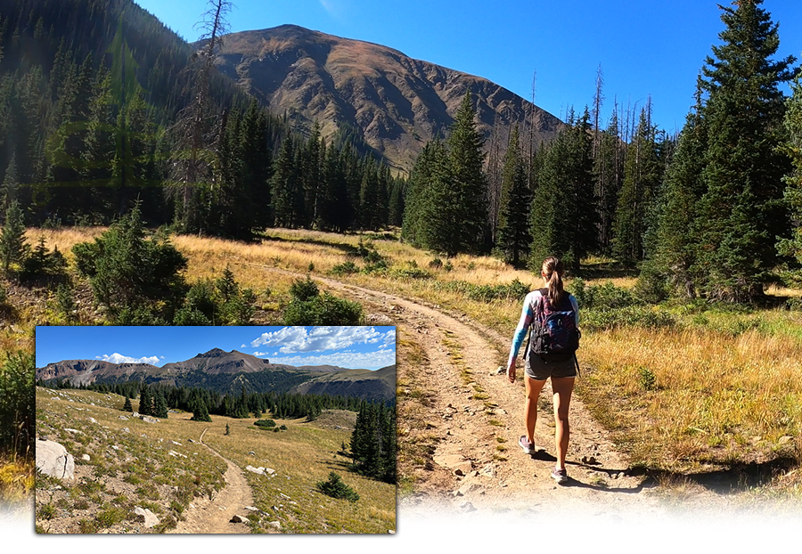 hiking american lakes trail