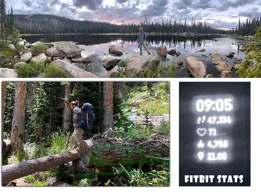 backpacking rawah trail to lost lake