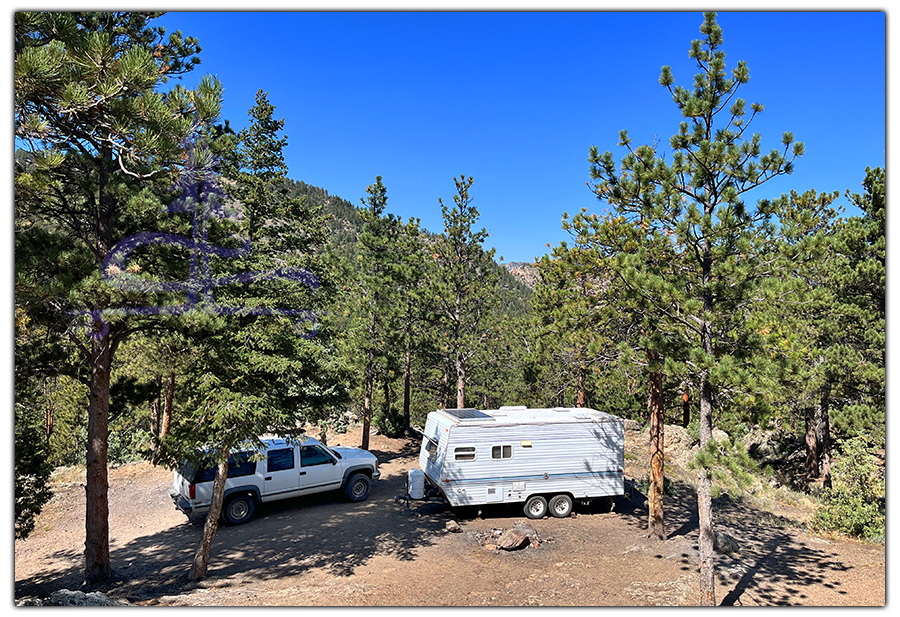 dispersed camping near fort collins in arapahoe national forest