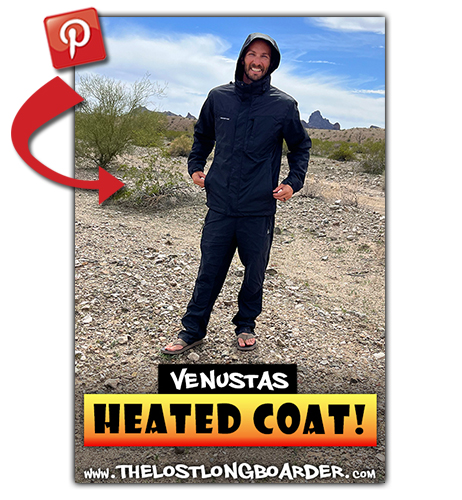 save this venustas heated apparel article to pinterest