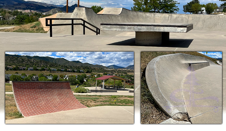 unique obstacles at roxborough skatepark