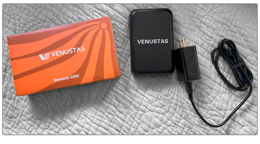 venustas battery and charger