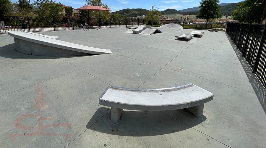 small street oriented deleo skatepark