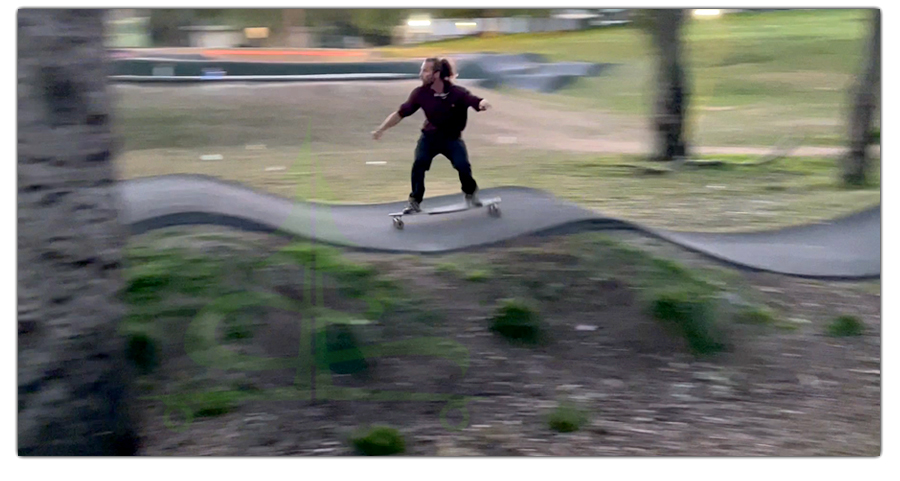 pump track longboarding in los angeles