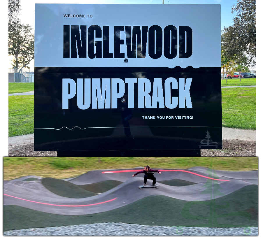 longboarding the inglewood skatepark in los angeles