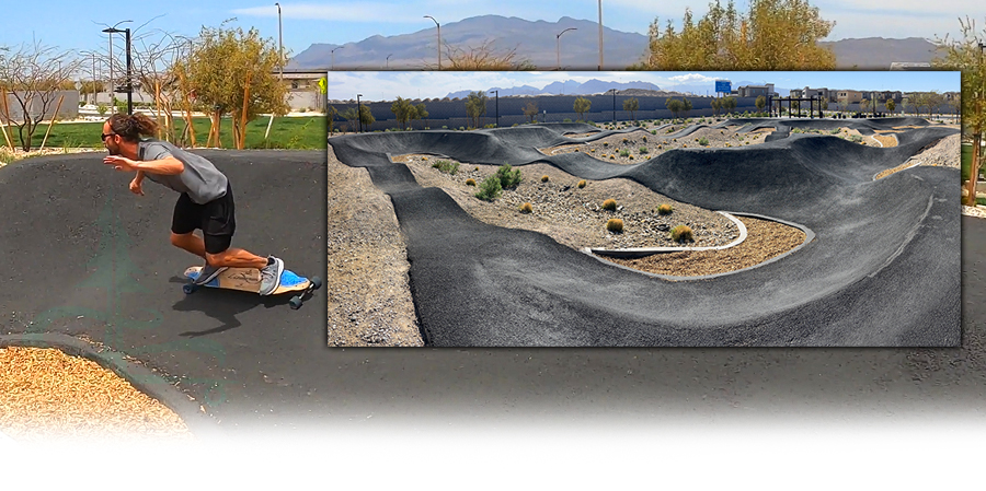 longboarding at sun trails park