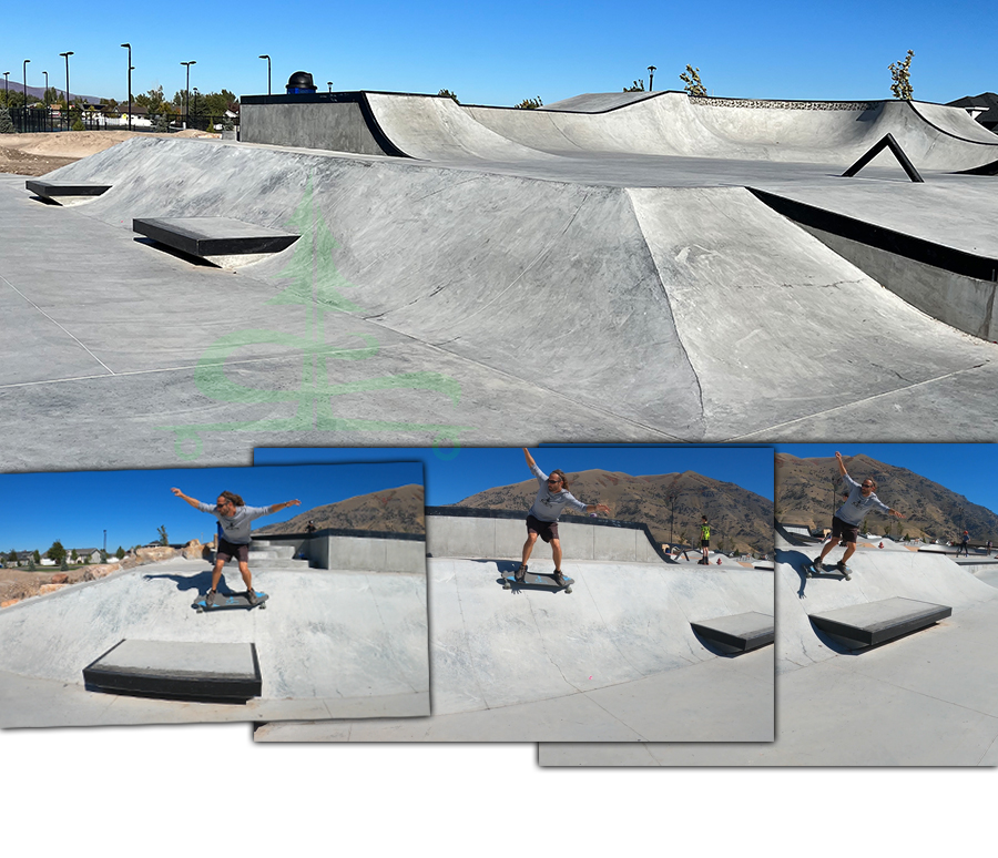 longboard wall ride in hyrum