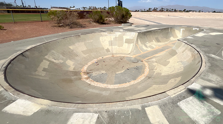 hidden bowl at the doc romeo skatepark